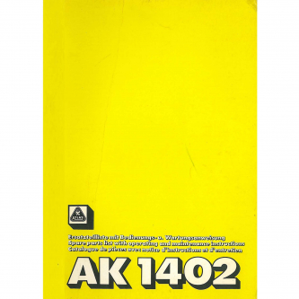 Atlas 1402 Parts Catalog